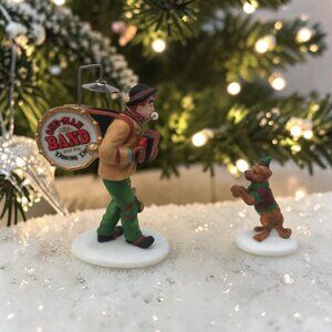 Dept 56 One-Man Band and Dancing Dog Christmas in the City Accessory - 1995